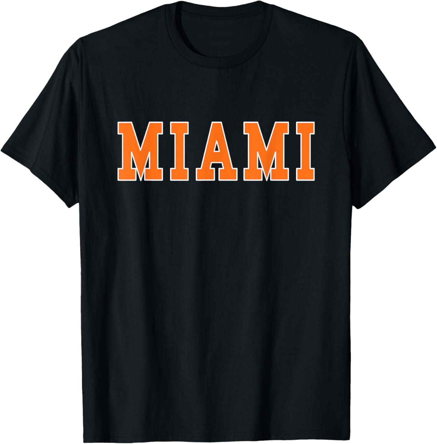 MIAMI - Throwback Design - Classic T-Shirt - T-Shirt | Black