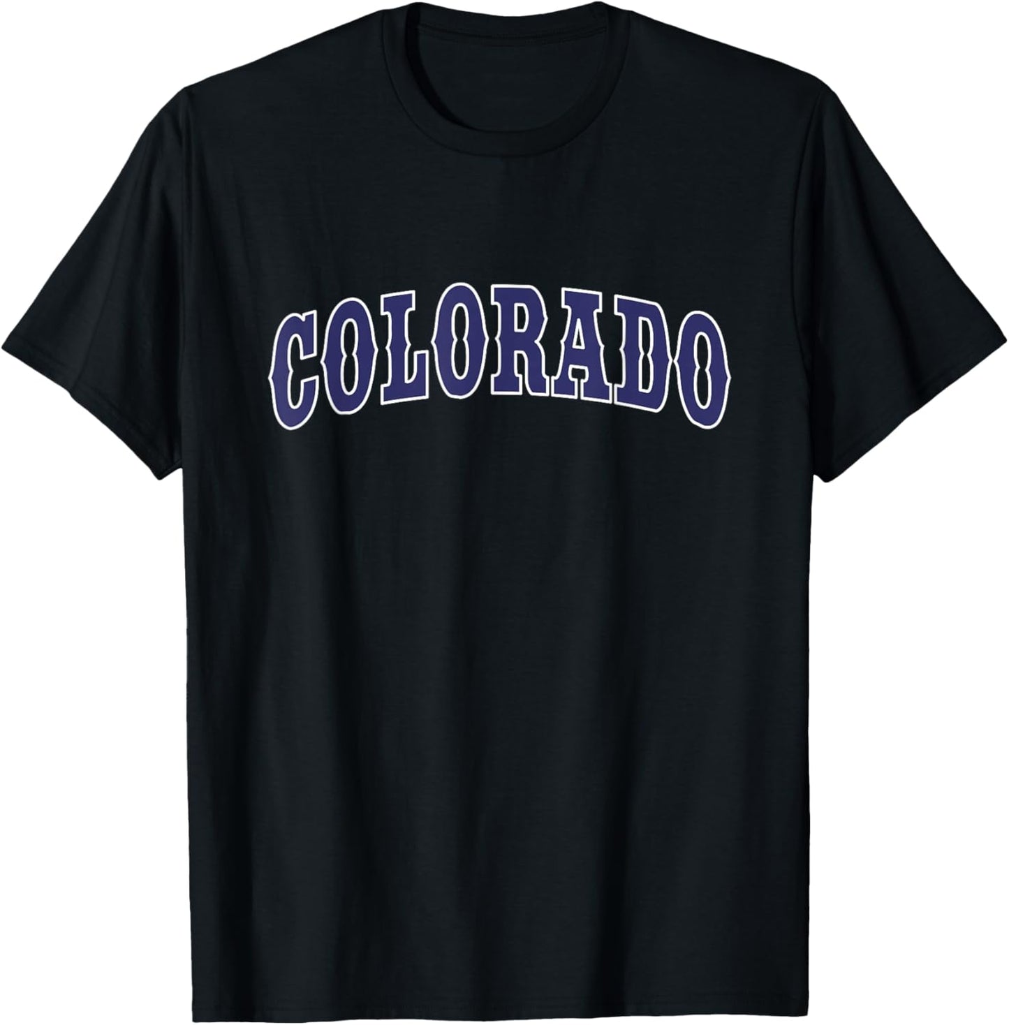Colorado - Throwback Design - Classic T-Shirt - T-Shirt | Black