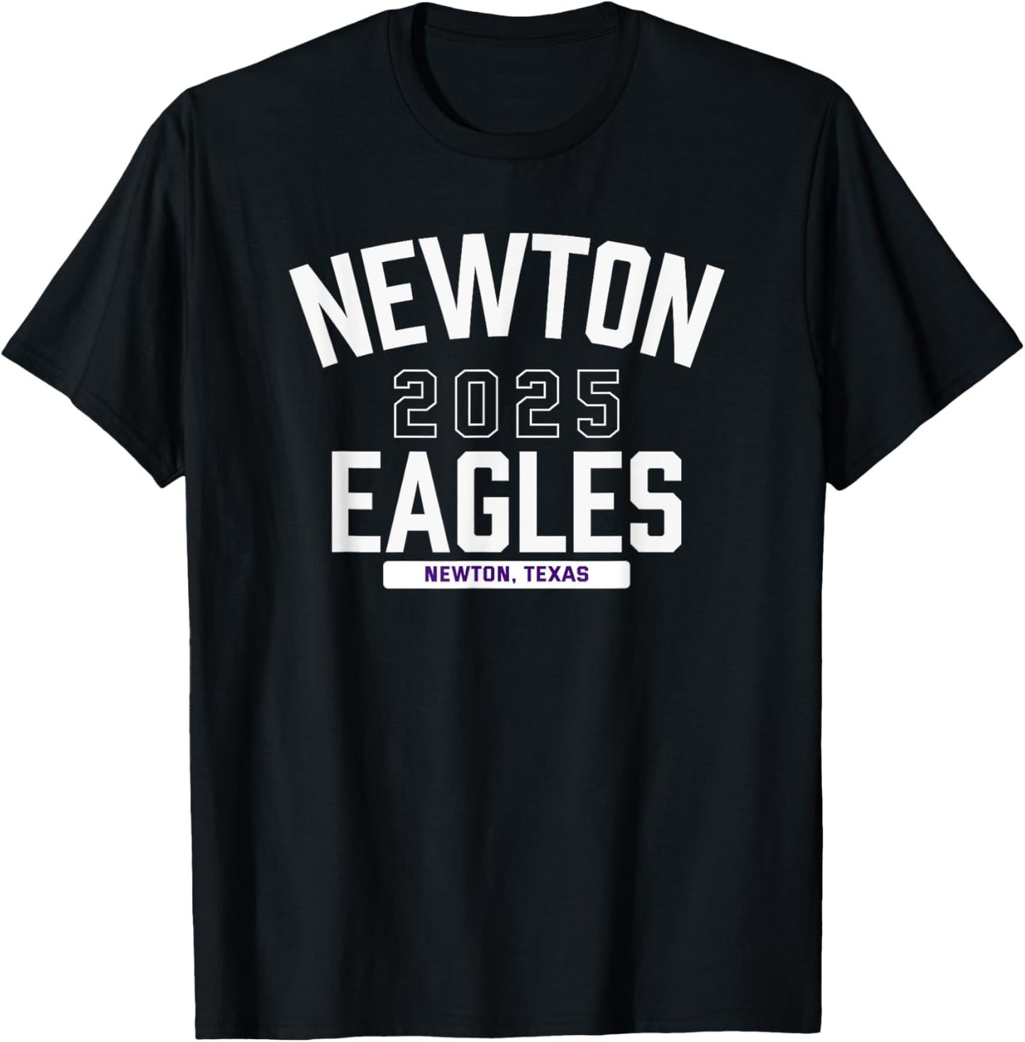 Newton Eagles Newton, Texas 2025 T-Shirt - T-Shirt | Black