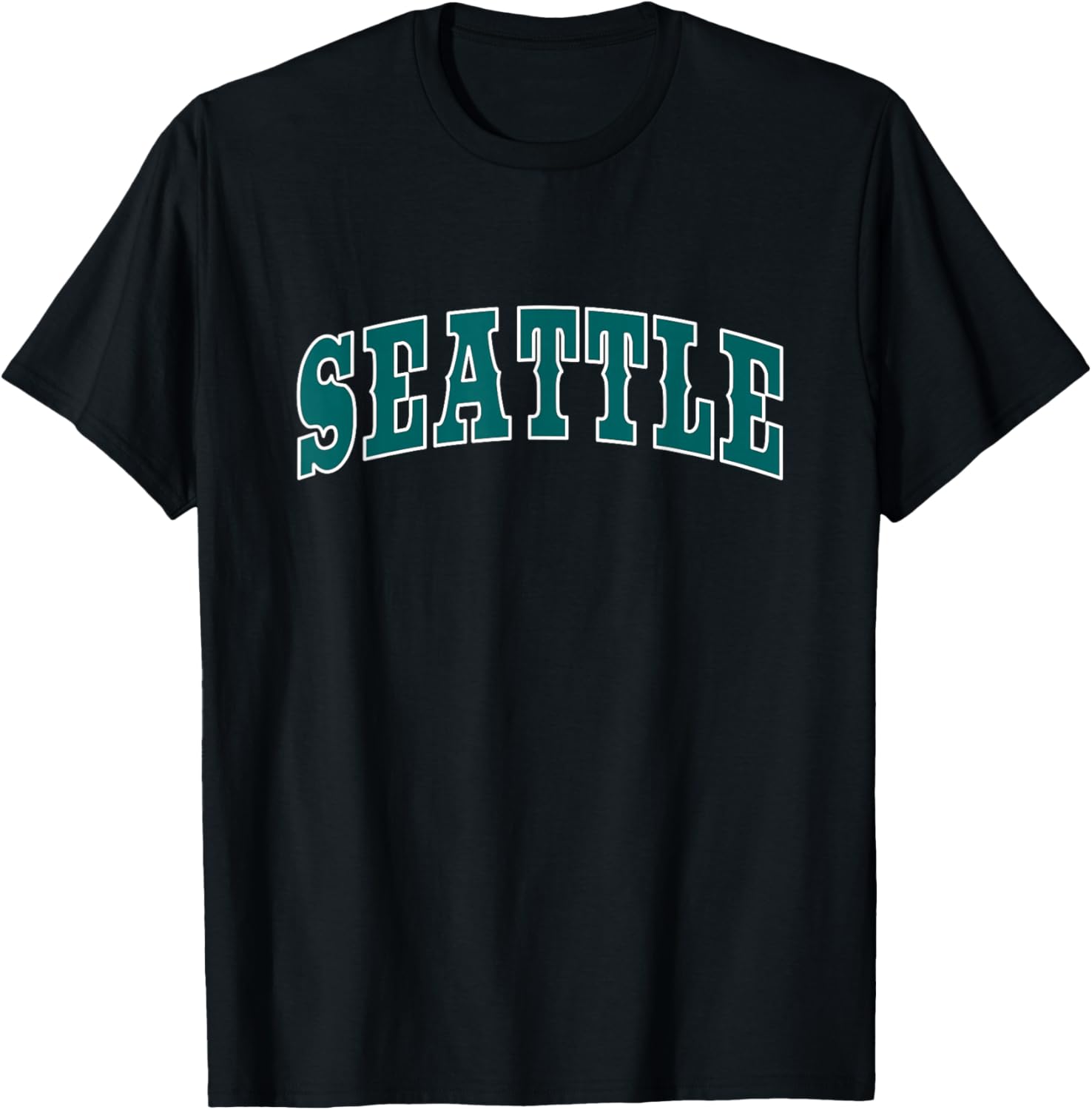 SEATTLE - Throwback Design - Classic T-Shirt - T-Shirt | Black