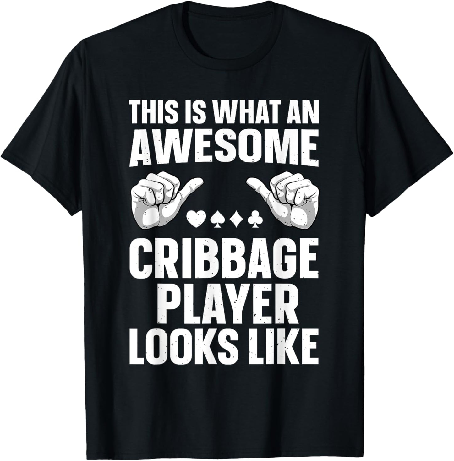 Cribbage Art Women Cribbage Board Cribbage Players T-Shirt - T-Shirt | Black