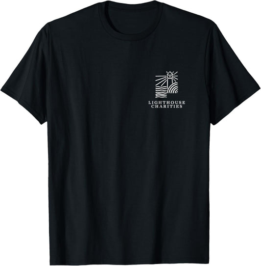 Lighthouse Updated Logo T-Shirt - T-Shirt | Black