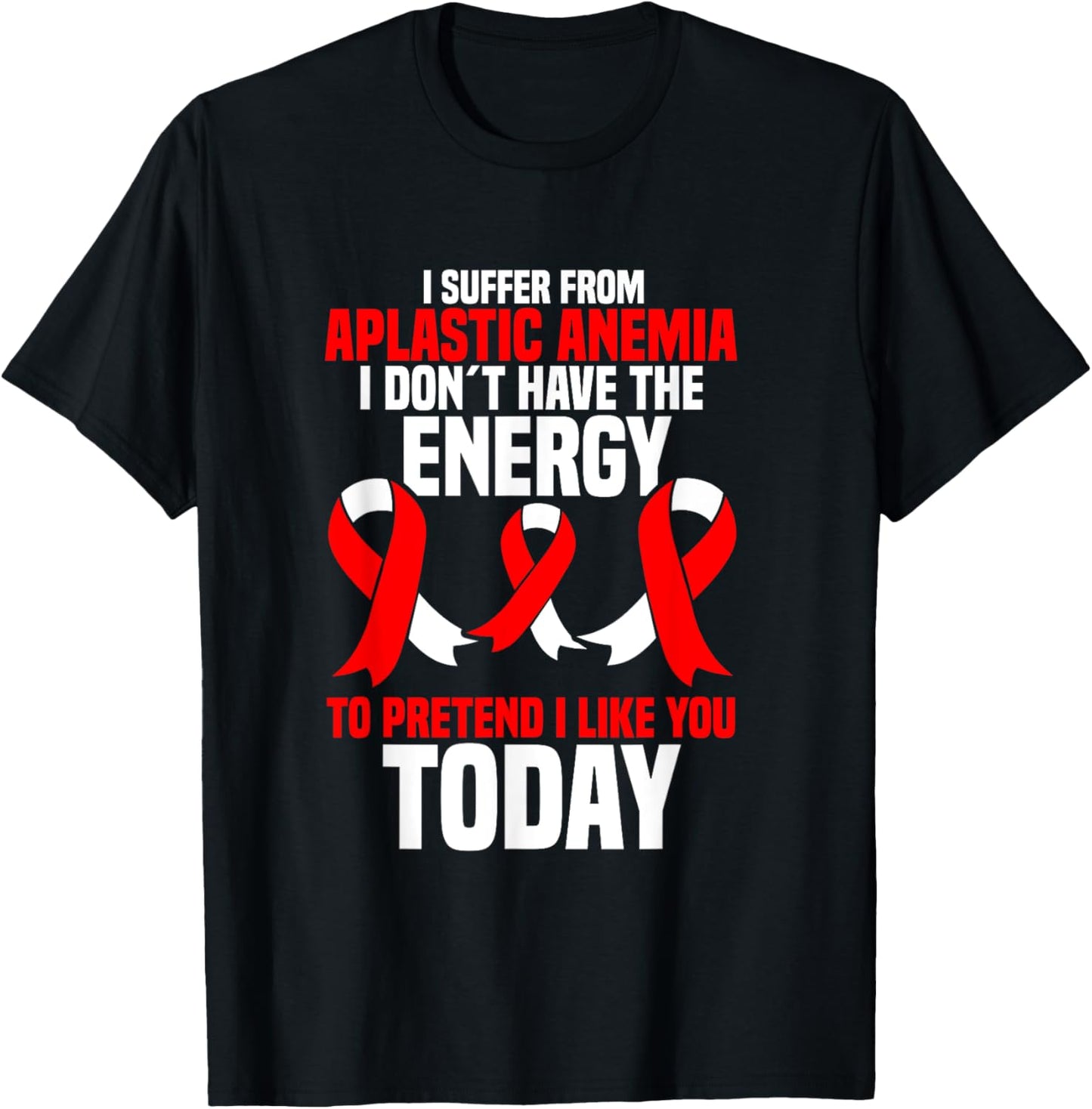 Anemia Survivor Awareness Product Aplastic Anemia Warrior T-Shirt - T-Shirt | Black