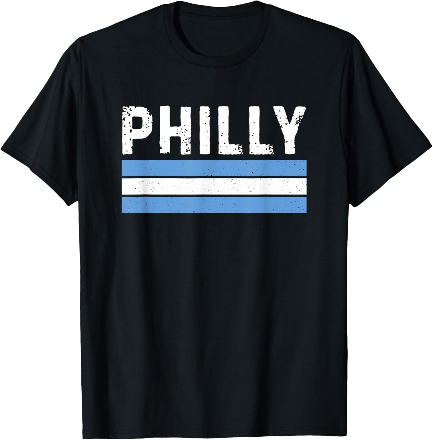 Philly Retro Vintage Philadelphia Pennsylvania Tourism Gift T-Shirt - T-Shirt | Black