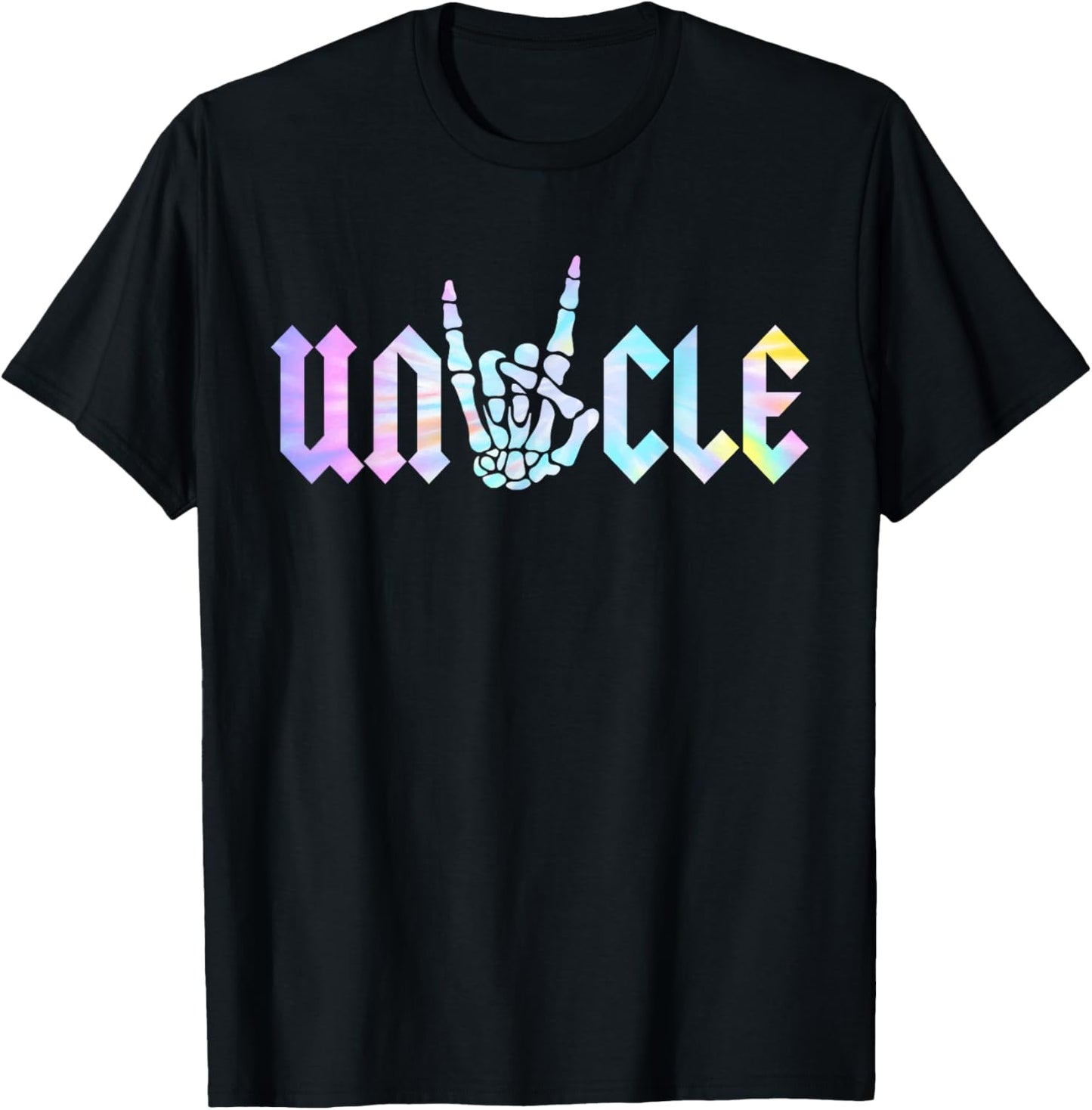 Uncle Of The Bad Two the Bone Birthday 2 Years Old Birthday T-Shirt - T-Shirt | Black