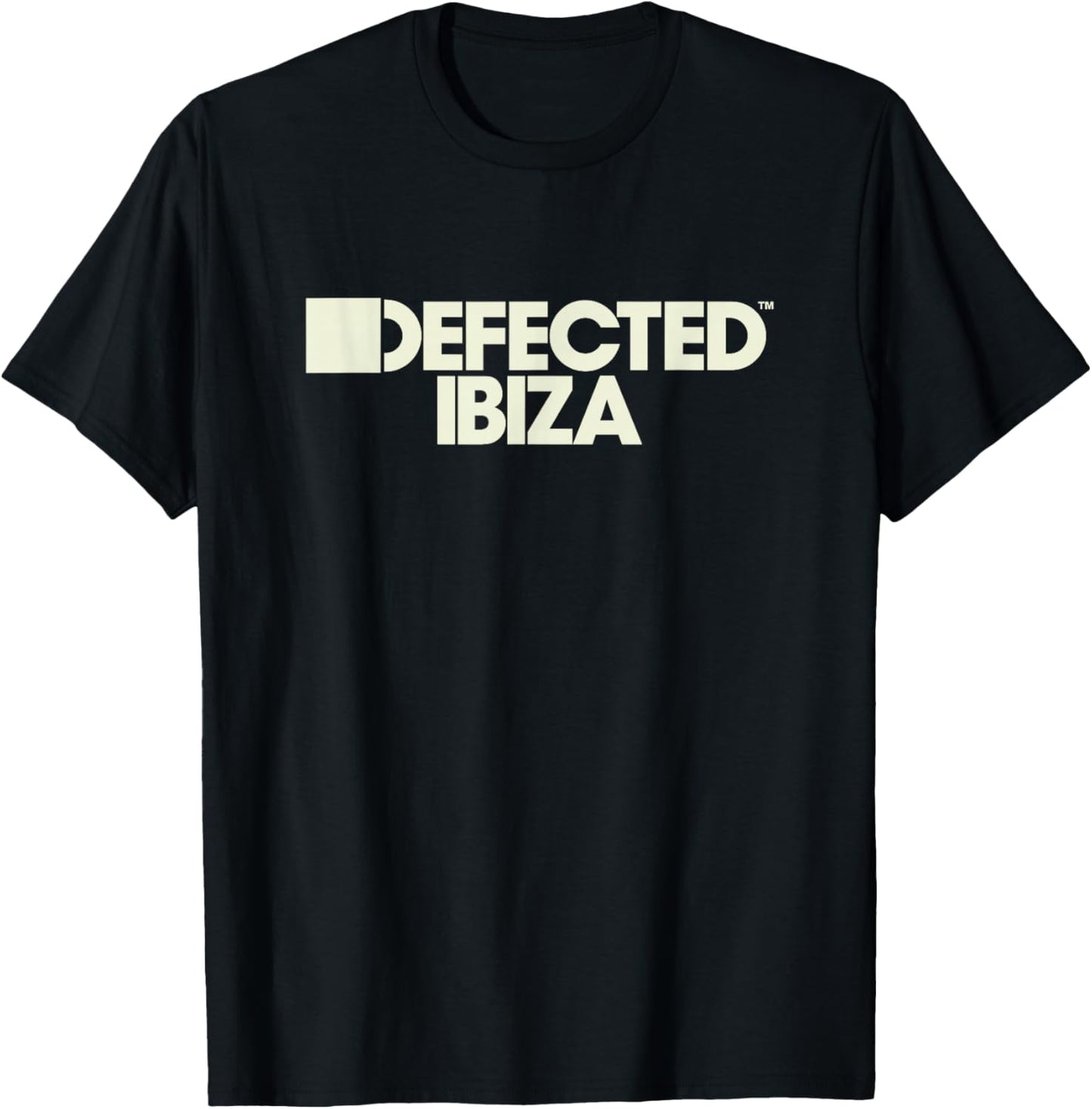 Defected Ibiza Light Print T-Shirt - T-Shirt | Black