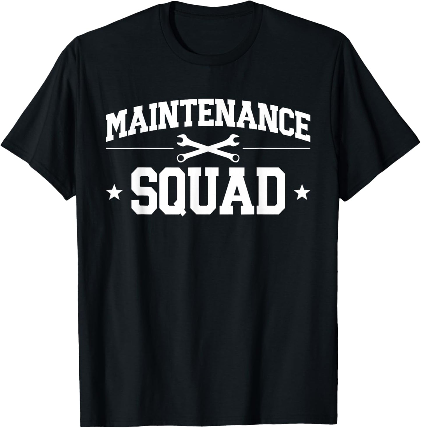 Maintenance Squad Maintenance Technician T-Shirt - T-Shirt | Black