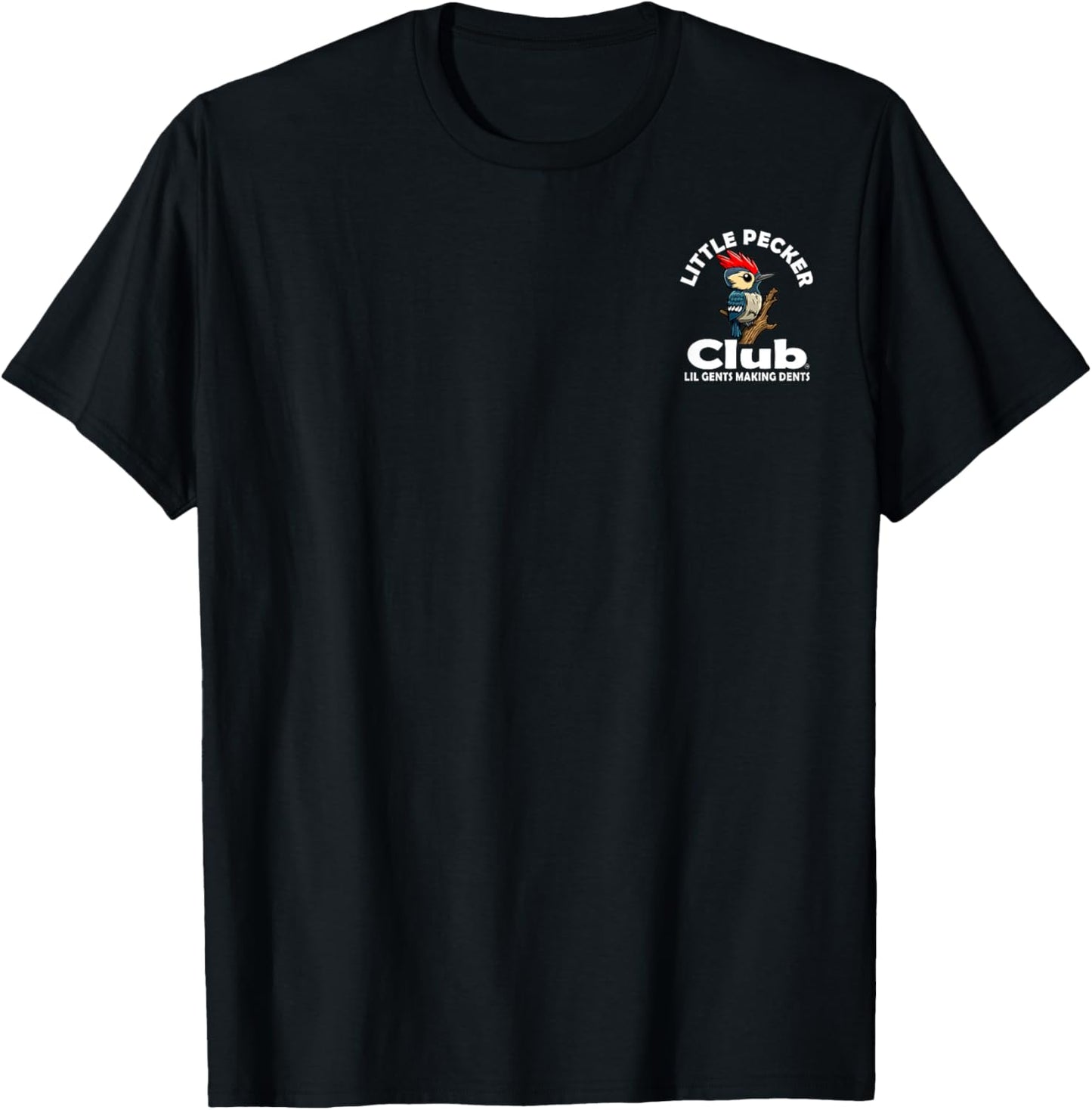 The Real Little Pecker Club T-Shirt - T-Shirt | Black