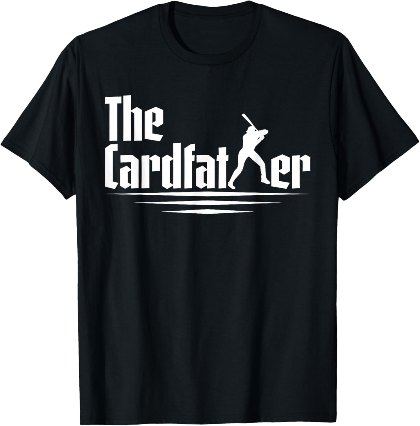 The Cardfather For Baseball Card Collector T-Shirt - T-Shirt | Black