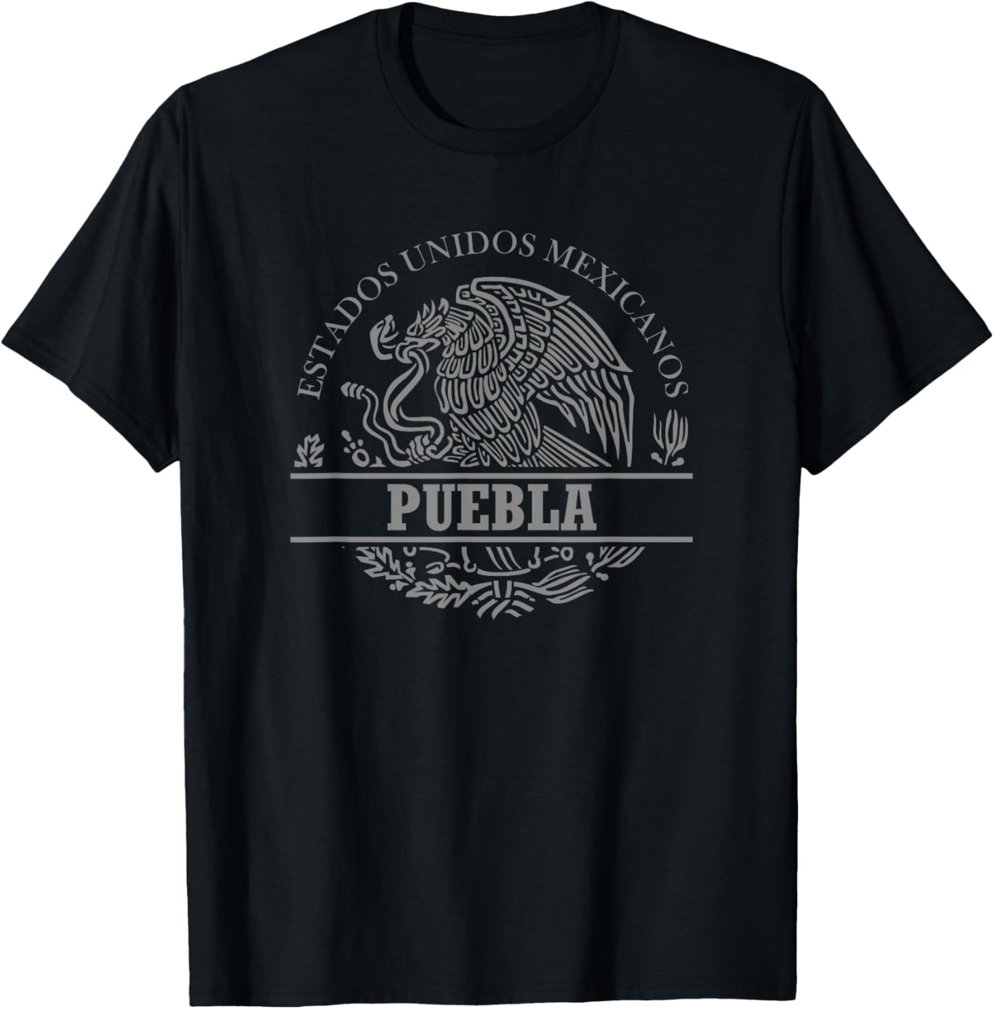 PUEBLA Mexico Mexican State Estado T-Shirt - T-Shirt | Black