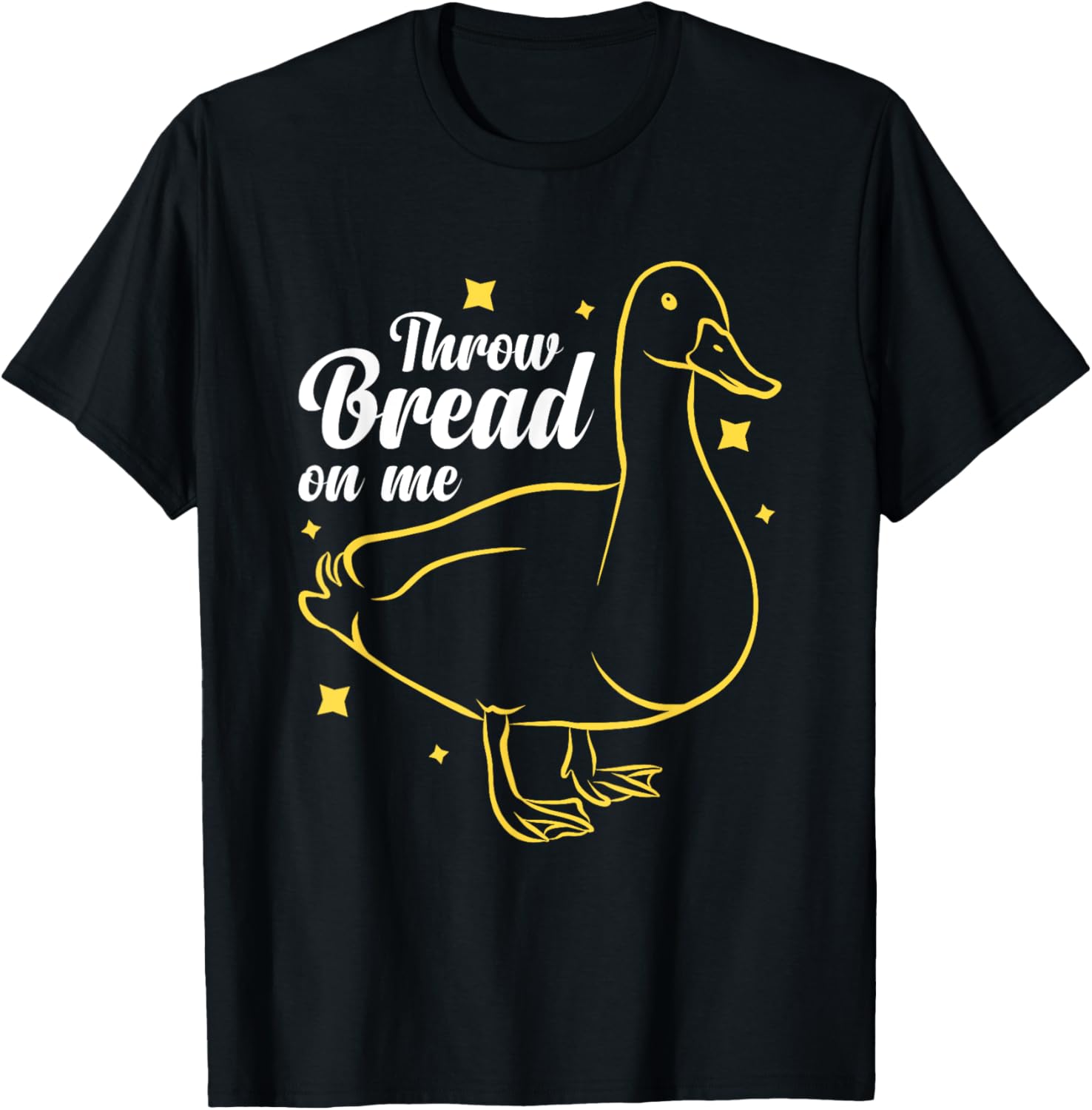 Throw Bread On Me T-Shirt - T-Shirt | Black