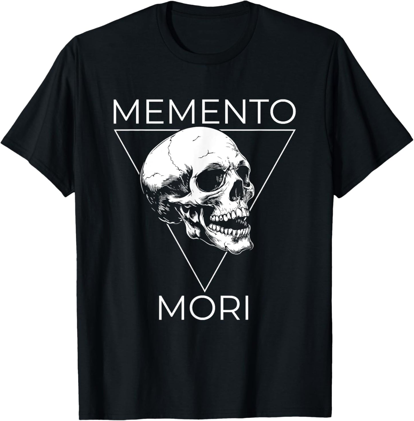 Philosophers Memento Mori T-Shirt - T-Shirt | Black