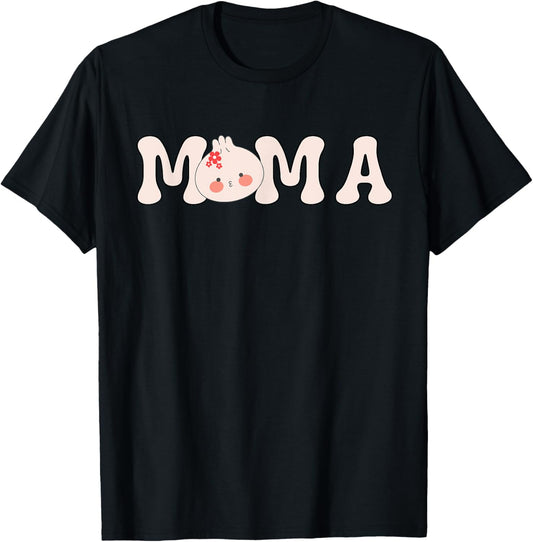 Mama Of The Dumpling First Birthday Baby Matching Top T-Shirt - T-Shirt | Black