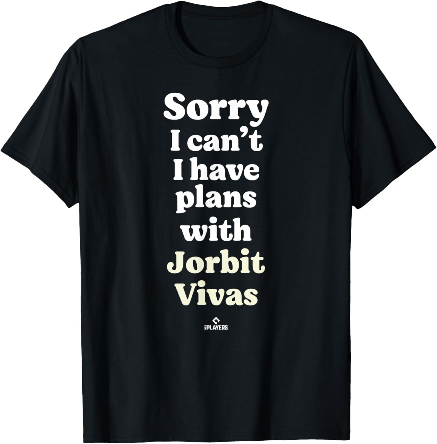 Jorbit Vivas Prospect Baseball Fan Gear T-Shirt - T-Shirt | Black