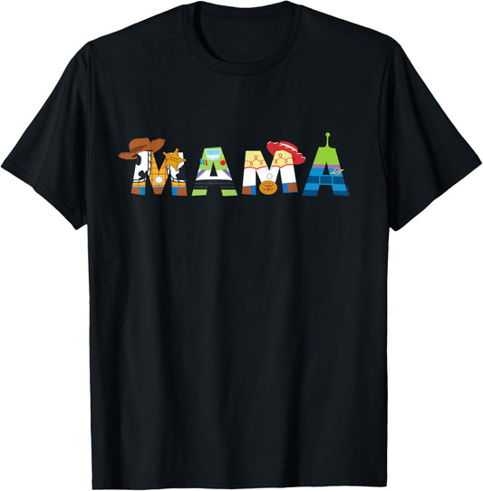 Disney and Pixar’s Toy Story Mama Mother’s Day Mom Birthday T-Shirt - T-Shirt | Black
