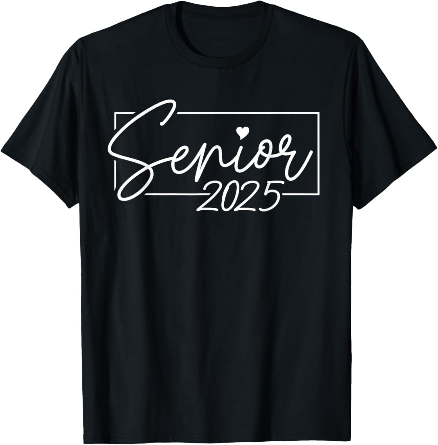 Senior 2025 Class of 2025 Graduation for College High School T-Shirt - T-Shirt | Black