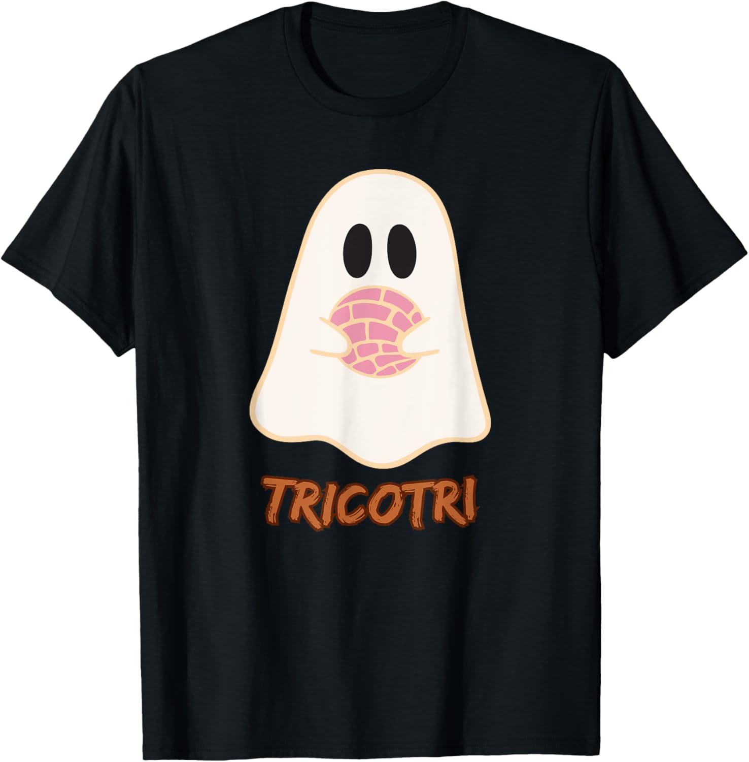 Halloween Tricotri Cafecito Pan Dulce T-Shirt - T-Shirt | Black