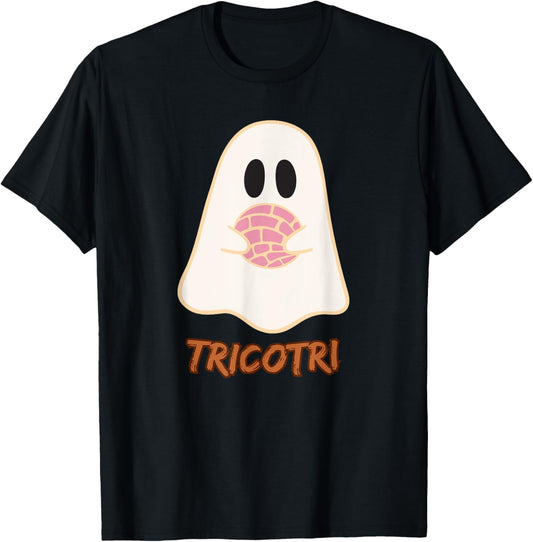 Halloween Tricotri Cafecito Pan Dulce T-Shirt - T-Shirt | Black