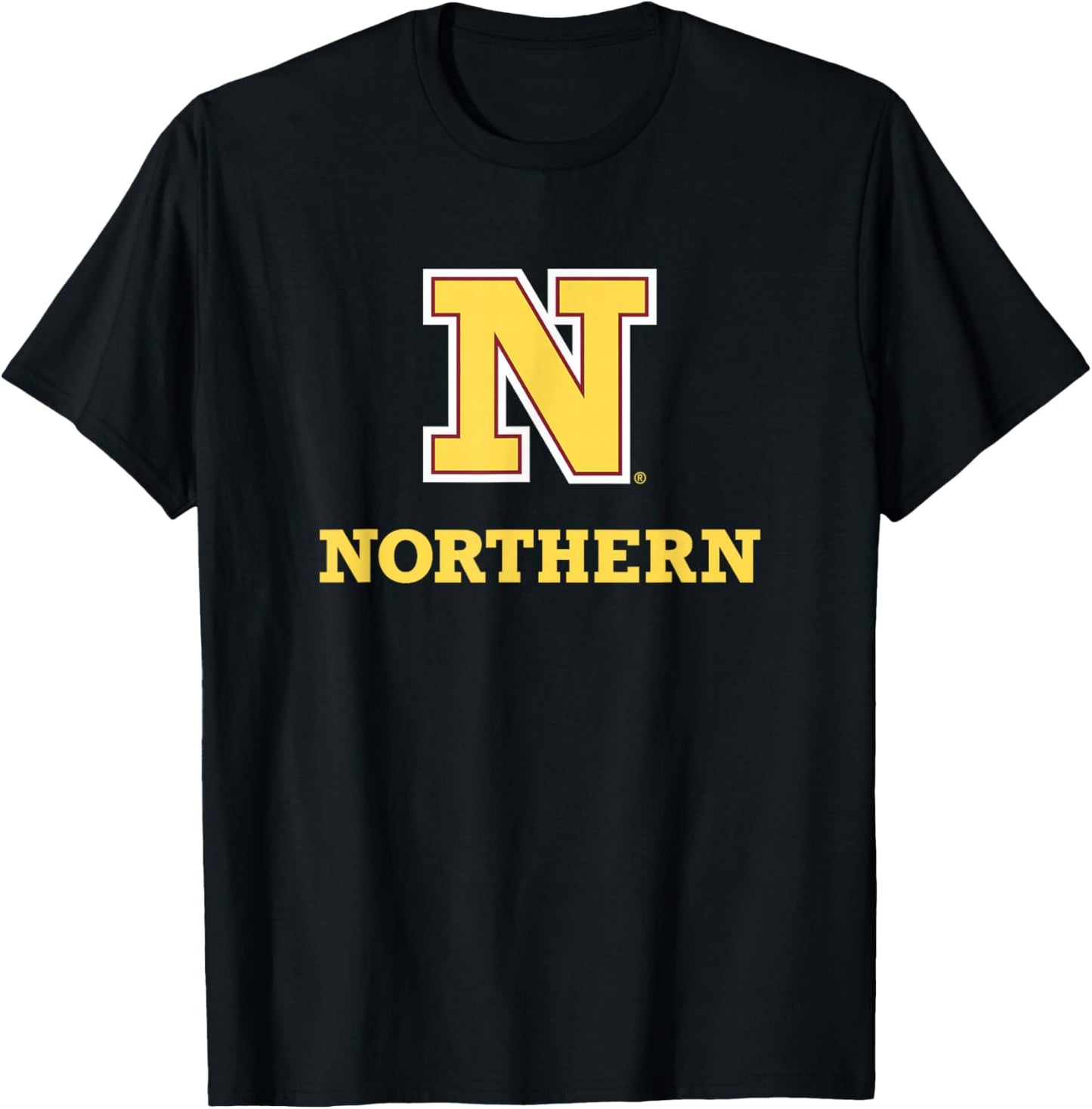 Northern State University Wolves N Logo T-Shirt - T-Shirt | Black