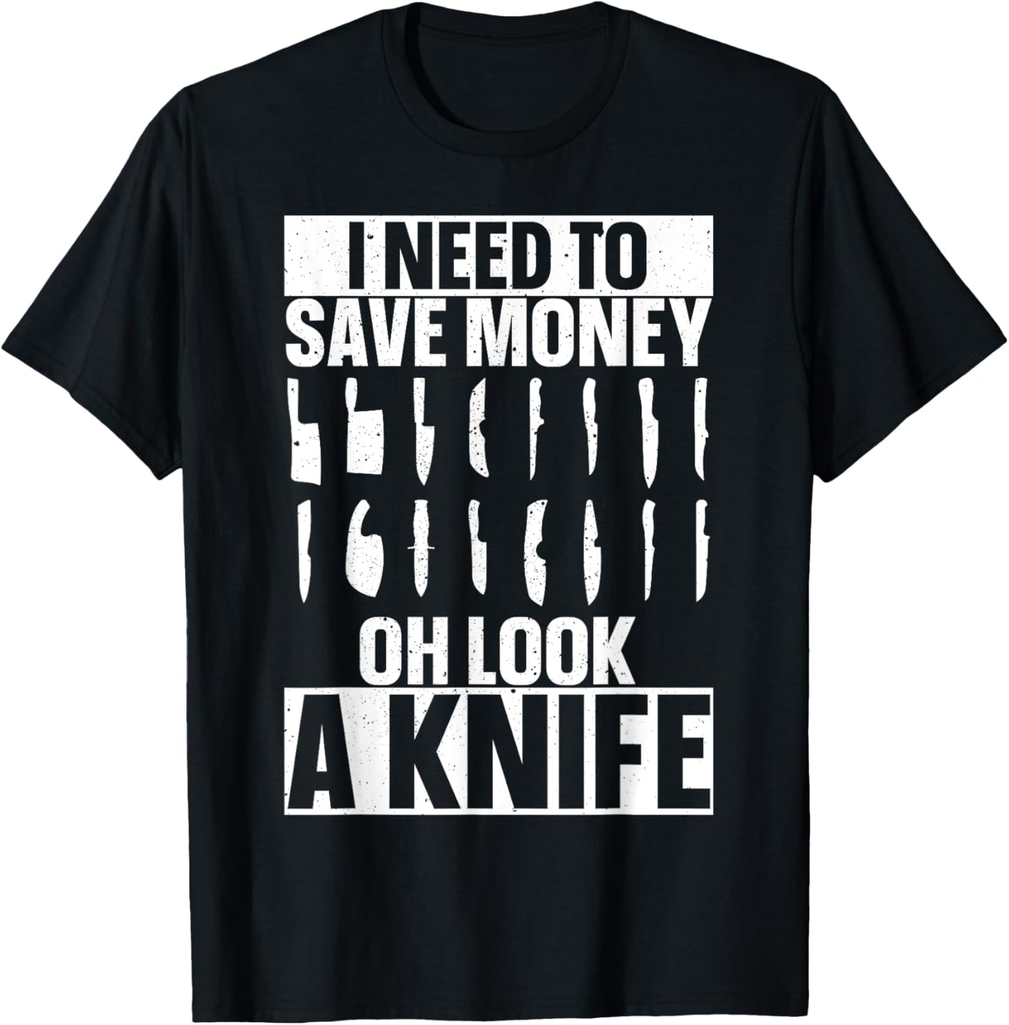 Funny Knife Collector Art Women Pocket Knife Lover T-Shirt - T-Shirt | Black
