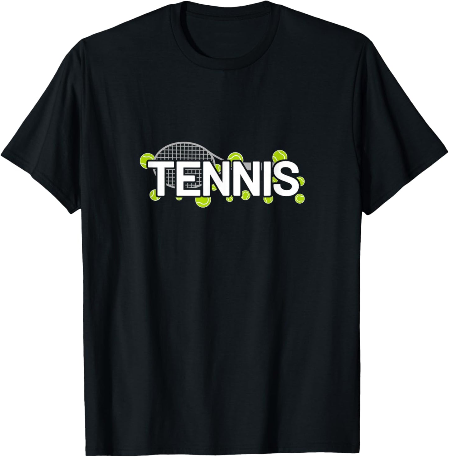 Sport Tennis T-Shirt - T-Shirt | Black