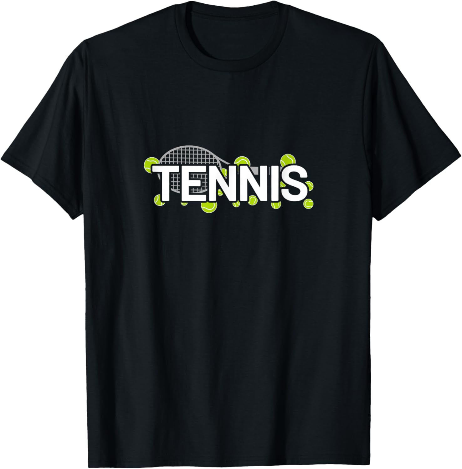 Sport Tennis T-Shirt - T-Shirt | Black