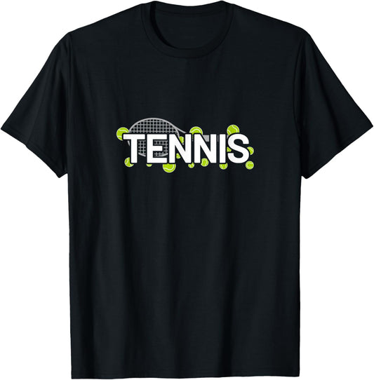 Sport Tennis T-Shirt - T-Shirt | Black