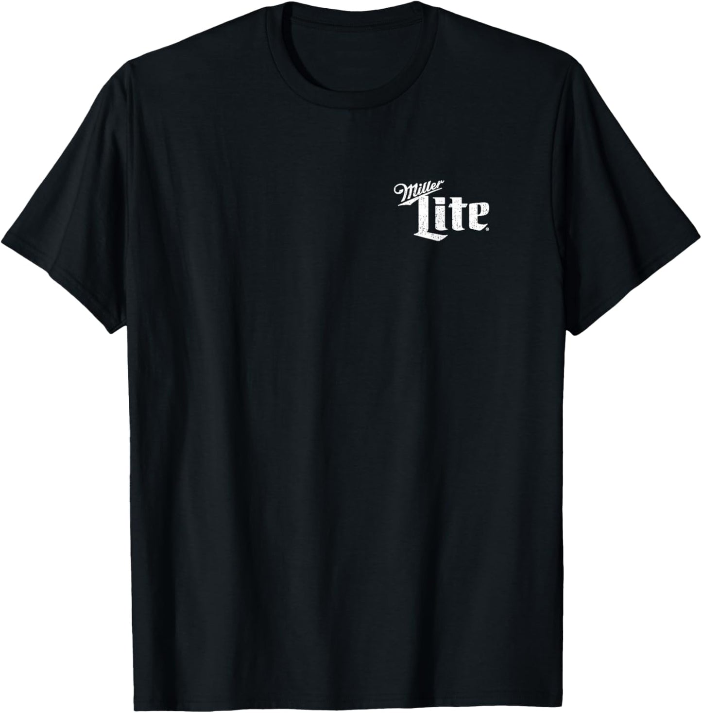 Miller Lite - St. Patrick's Day Shamrocks Light Beer 1975 T-Shirt - T-Shirt | Black