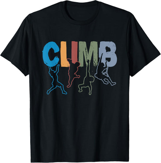 Rock Climbing Funny Bouldering Enthusiasts Women T-Shirt - T-Shirt | Black