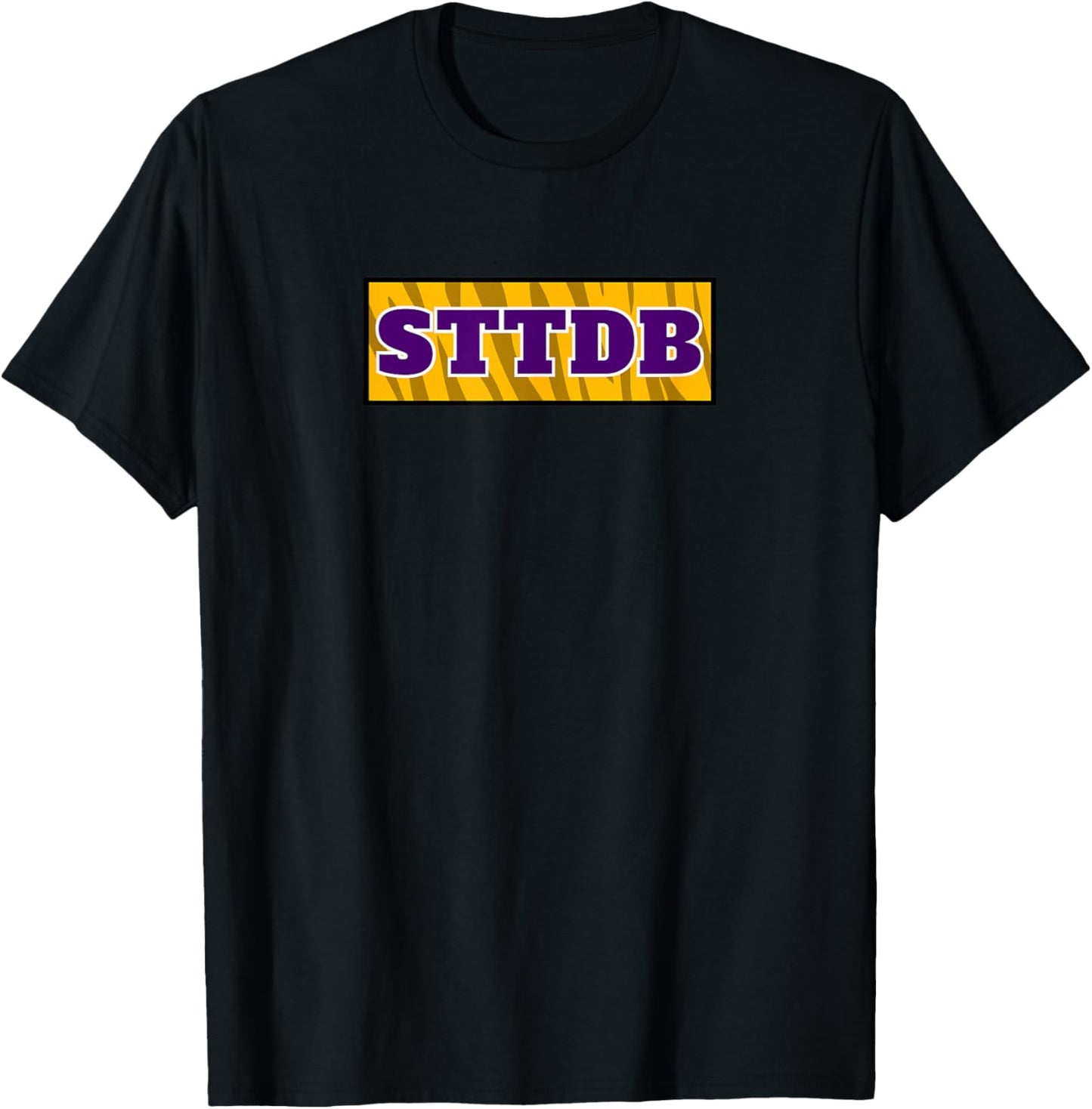 STTDB Tiger Fan Funny T-Shirt - T-Shirt | Black