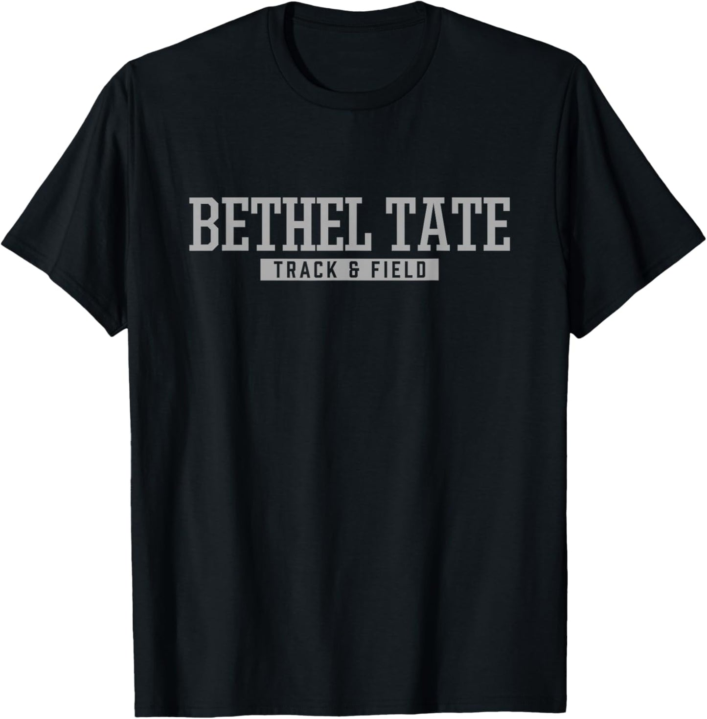 Bethel Tate High School Track & Field T-Shirt - T-Shirt | Black