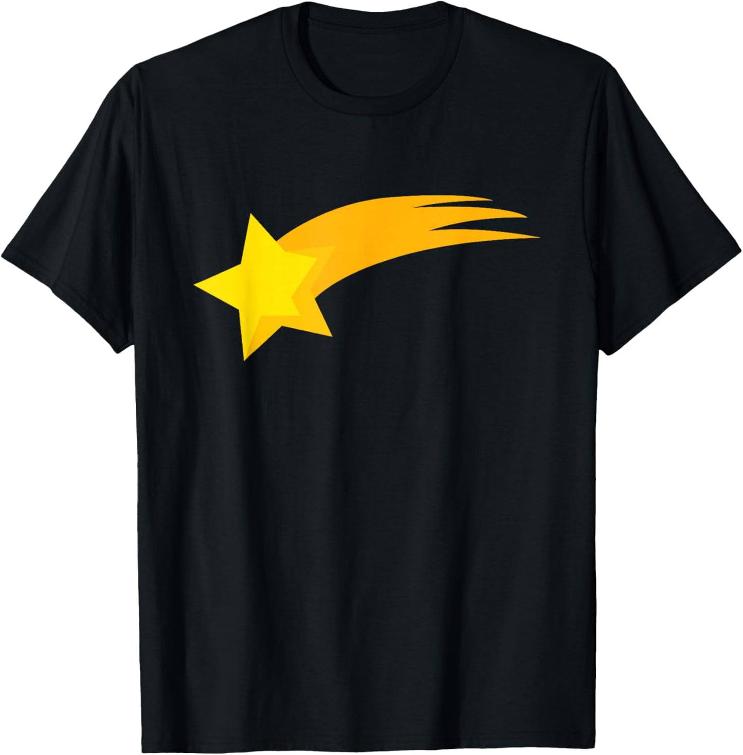 Shooting Star T-Shirt - T-Shirt | Black