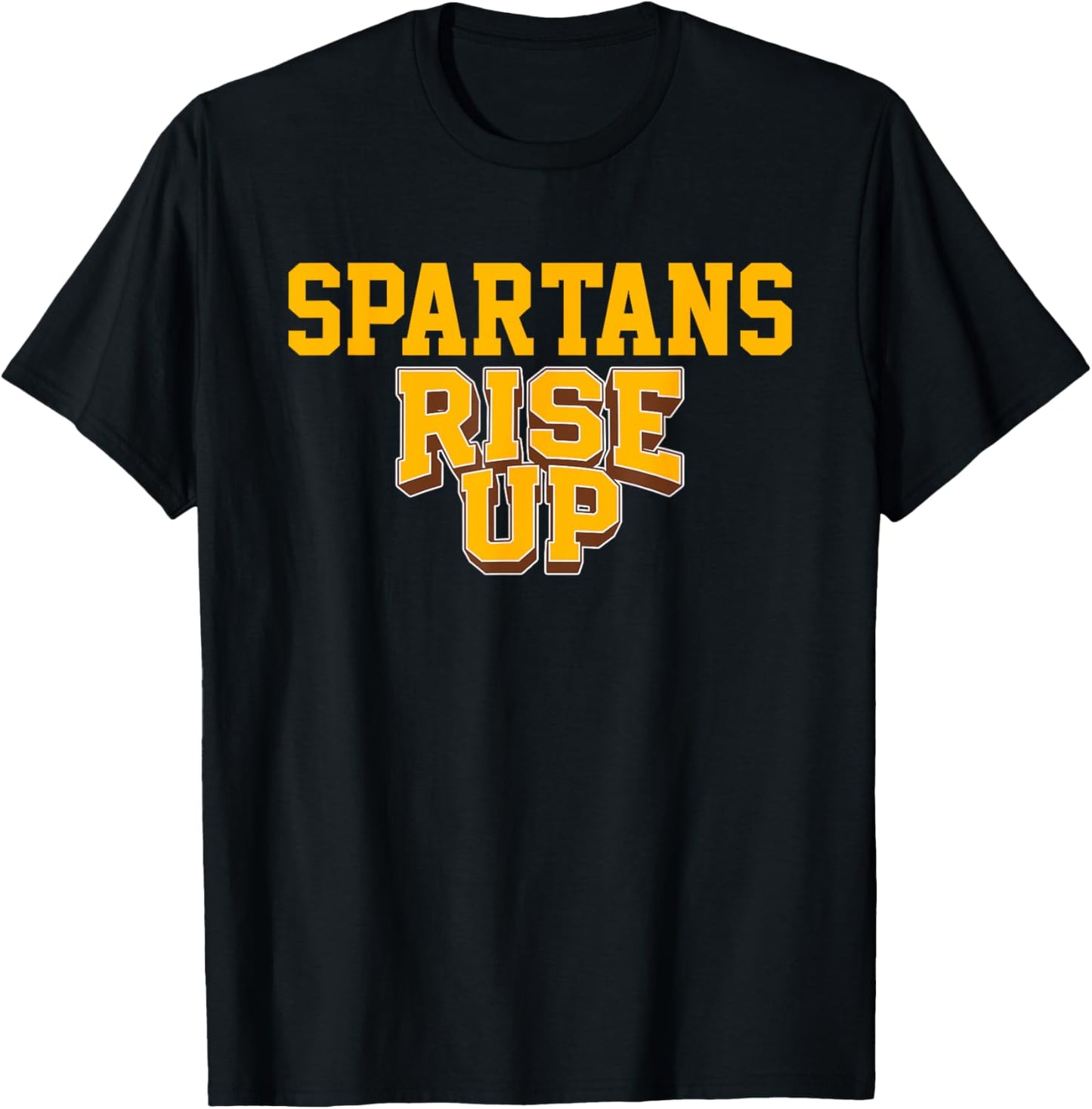 Roger Bacon Spartans Rise Up HS T-Shirt - T-Shirt | Black