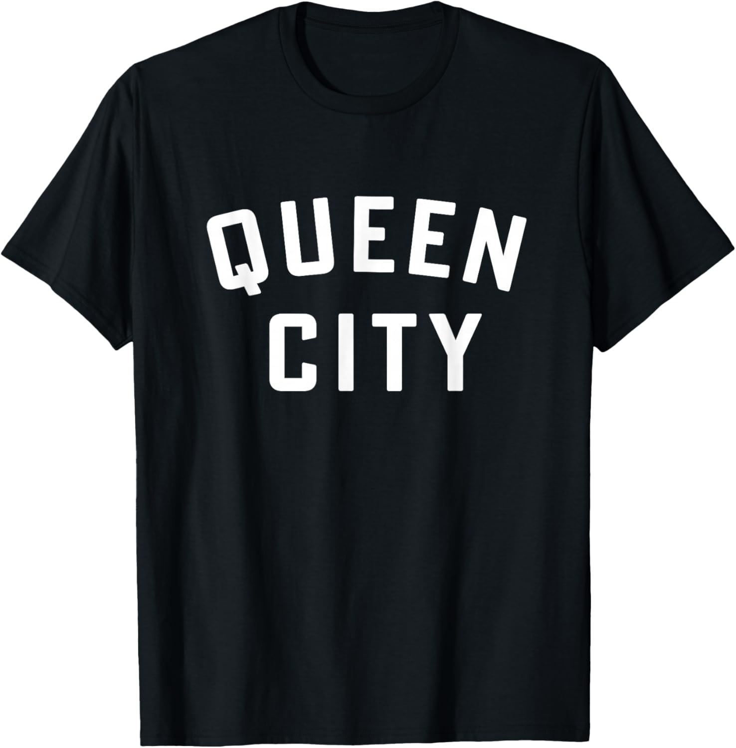 704Apparel Queen City Charlotte NC 704 - -Adults/Kids - Black - Short Sleeve T-Shirt - T-Shirt | Black