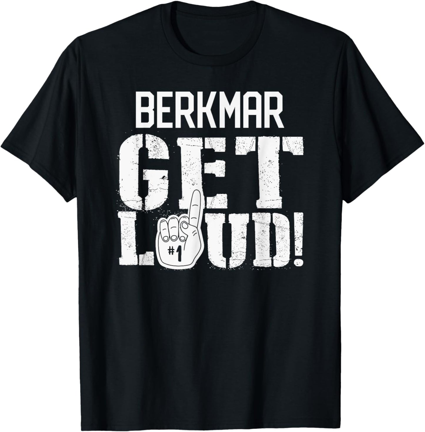 Berkmar High School Get Loud! T-Shirt - T-Shirt | Black