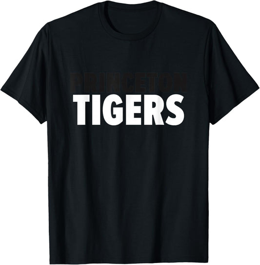 Princeton Tigers Bold T-Shirt - T-Shirt | Black