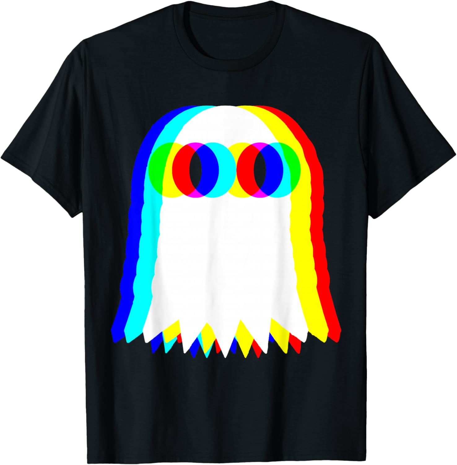 Halloween Ghost Music Party Halloween T-Shirt - T-Shirt | Black