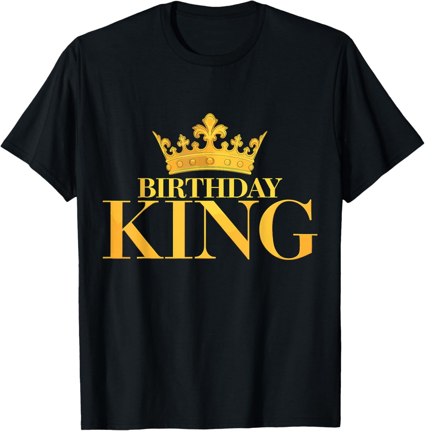 Birthday King T-Shirt - T-Shirt | Black