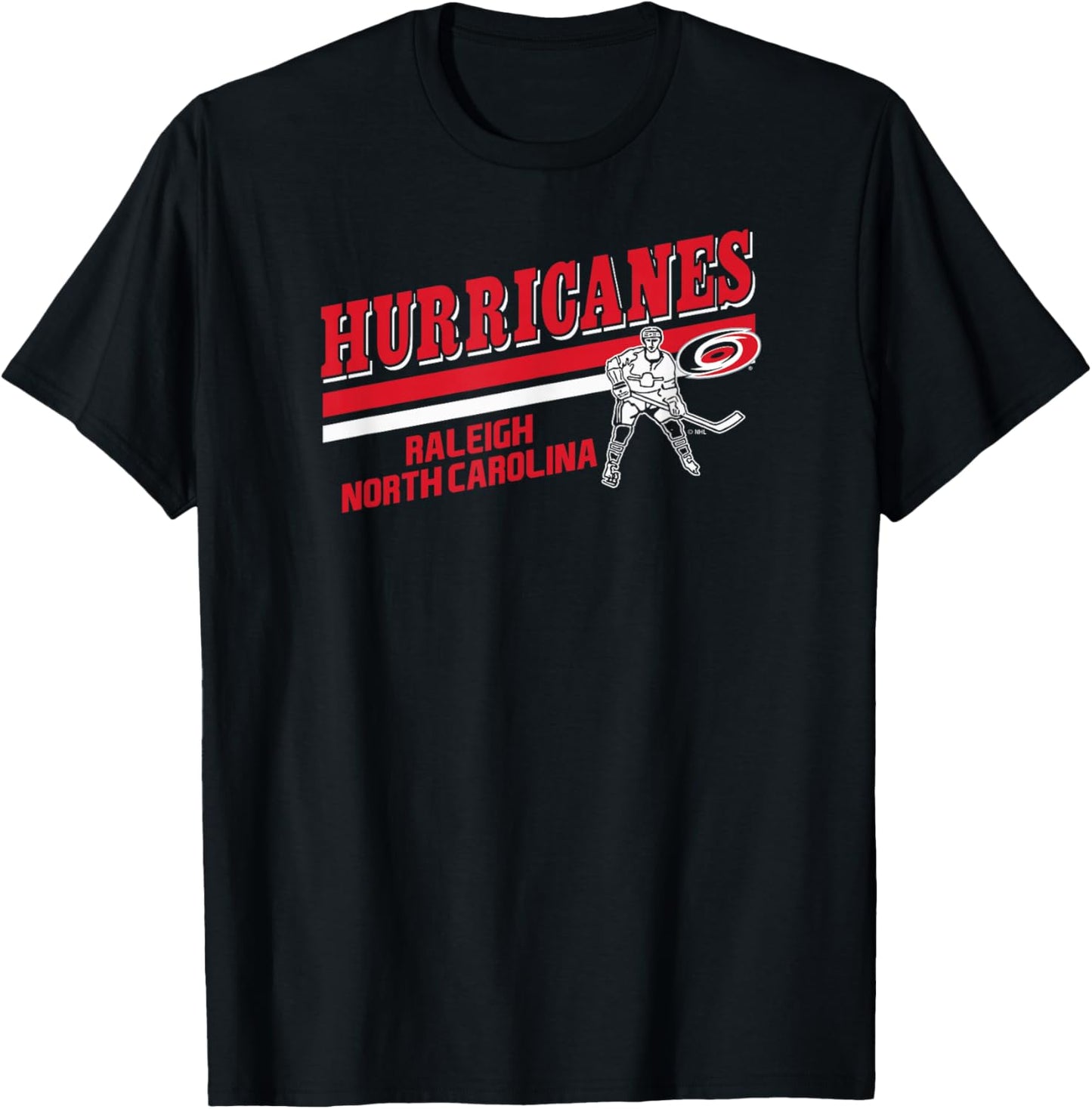 Carolina Hurricanes Player Black Officially Licensed T-Shirt - T-Shirt | Black