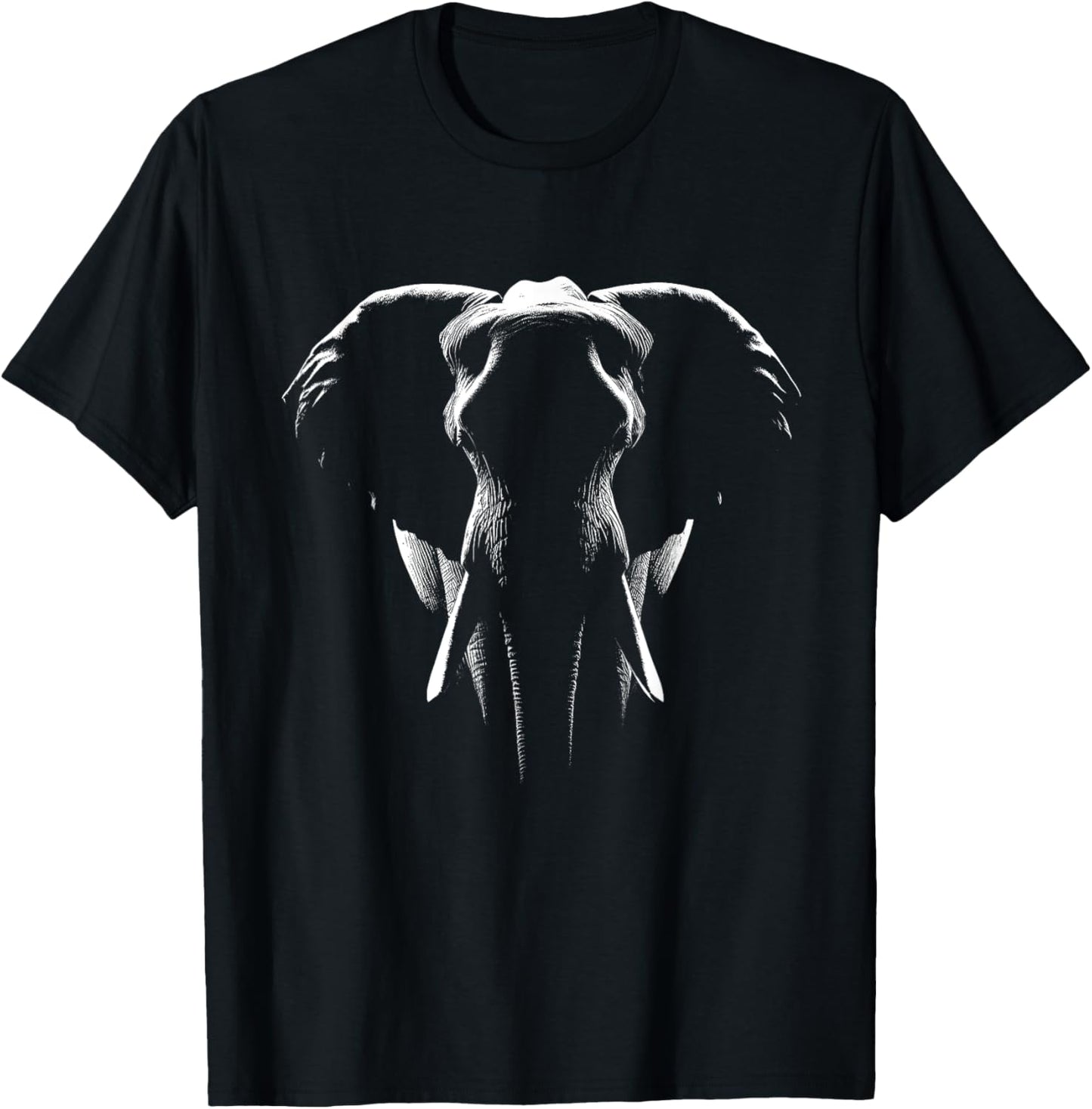 Animal Lovers Funny Quotes And Designs Elephant Lover Art Design -Adults Black Art T-Shirt - T-Shirt | Black