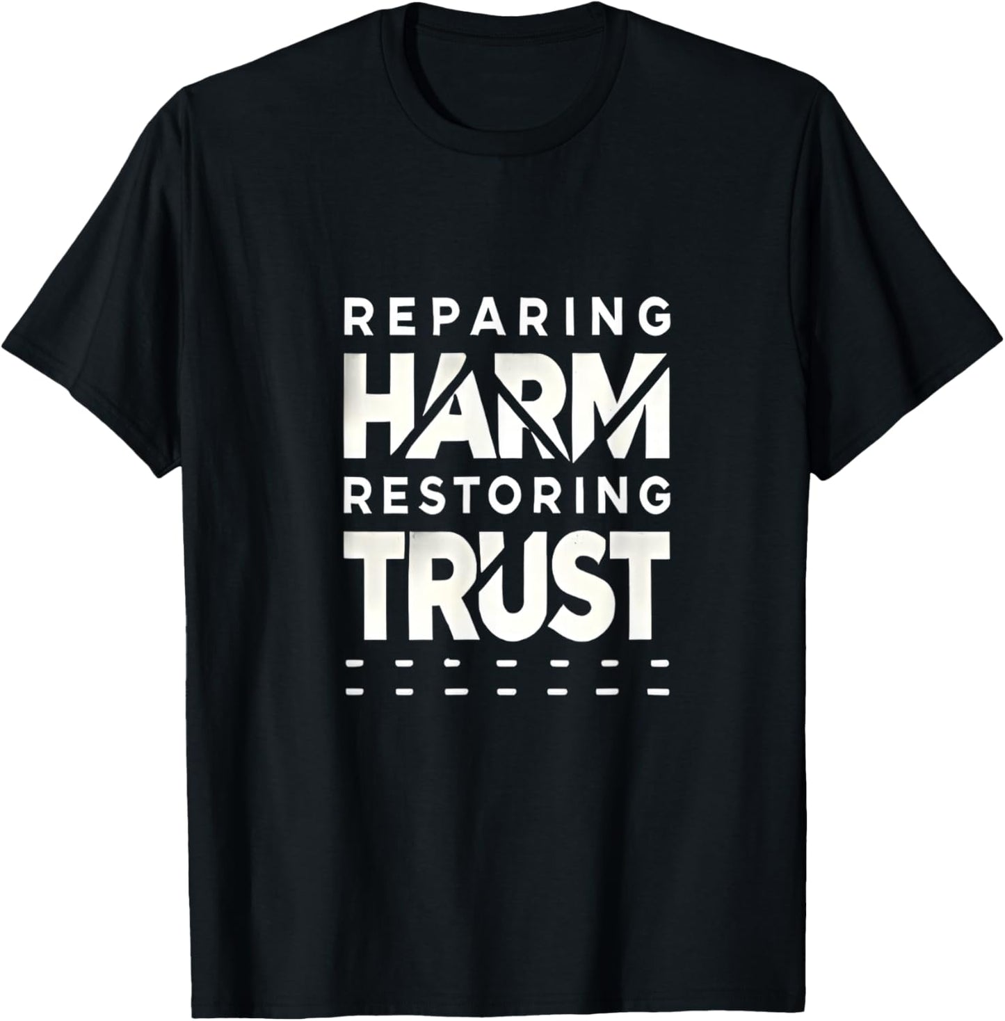 Restorative justice design for educators T-Shirt - T-Shirt | Black
