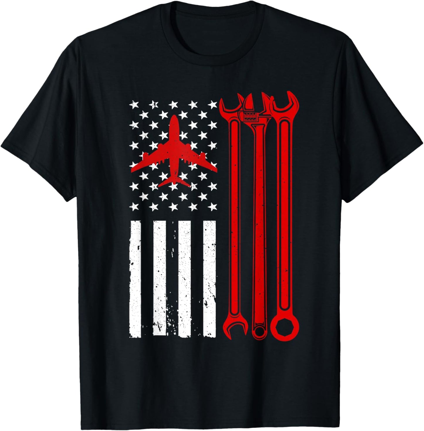 Aircraft Mechanic design Women Aviation Maintenance T-Shirt - T-Shirt | Black