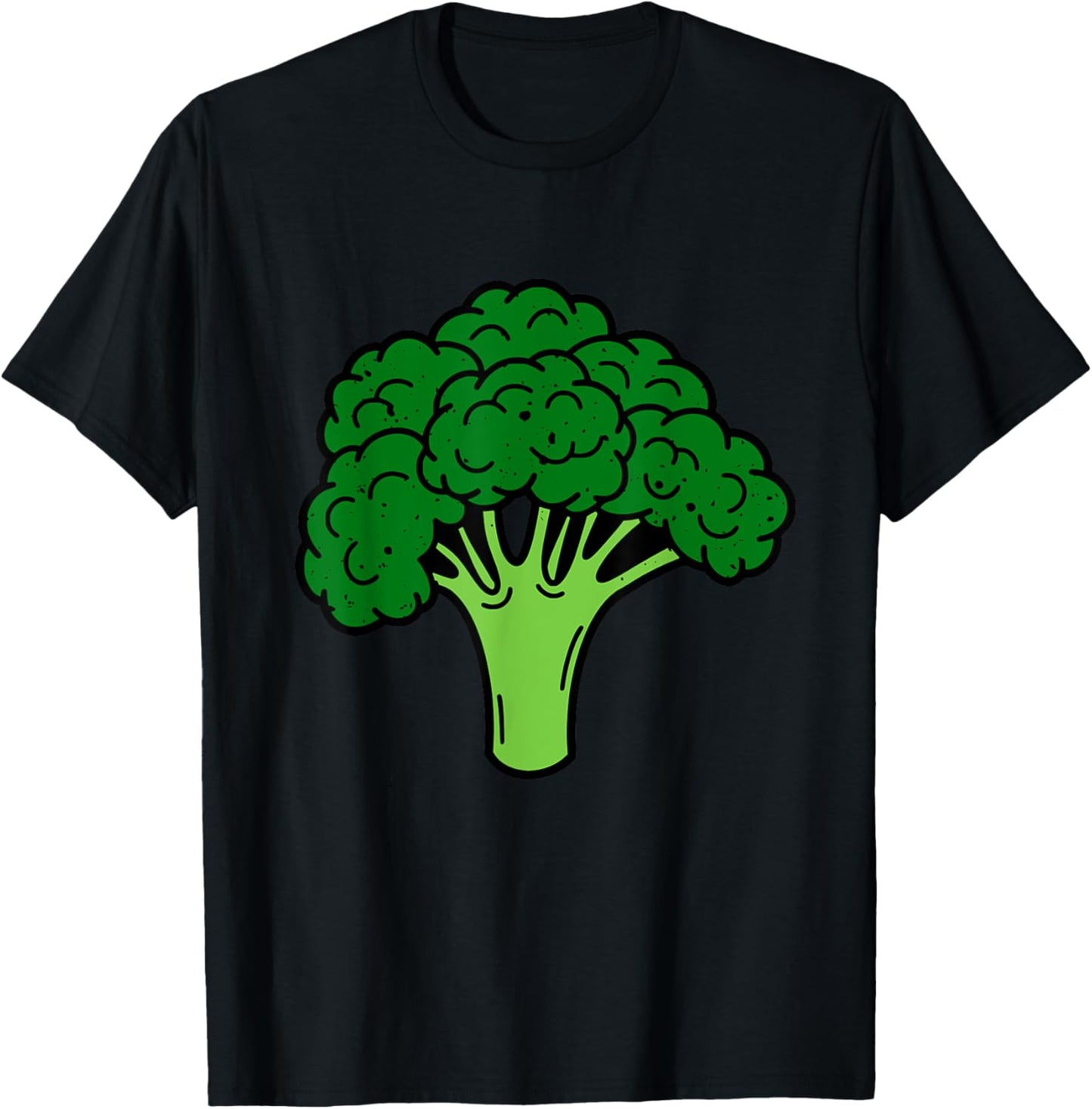 Broccoli Halloween Costume Matching Group Adult Kids Toddler T-Shirt - T-Shirt | Black