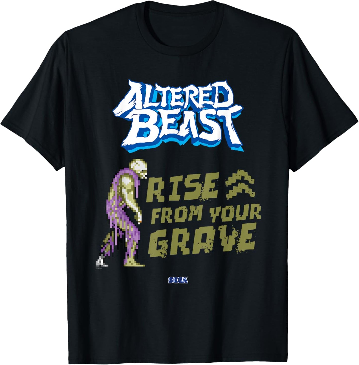 Altered Beast "Rise from Your Grave" SEGA Genesis video game T-Shirt - T-Shirt | Black