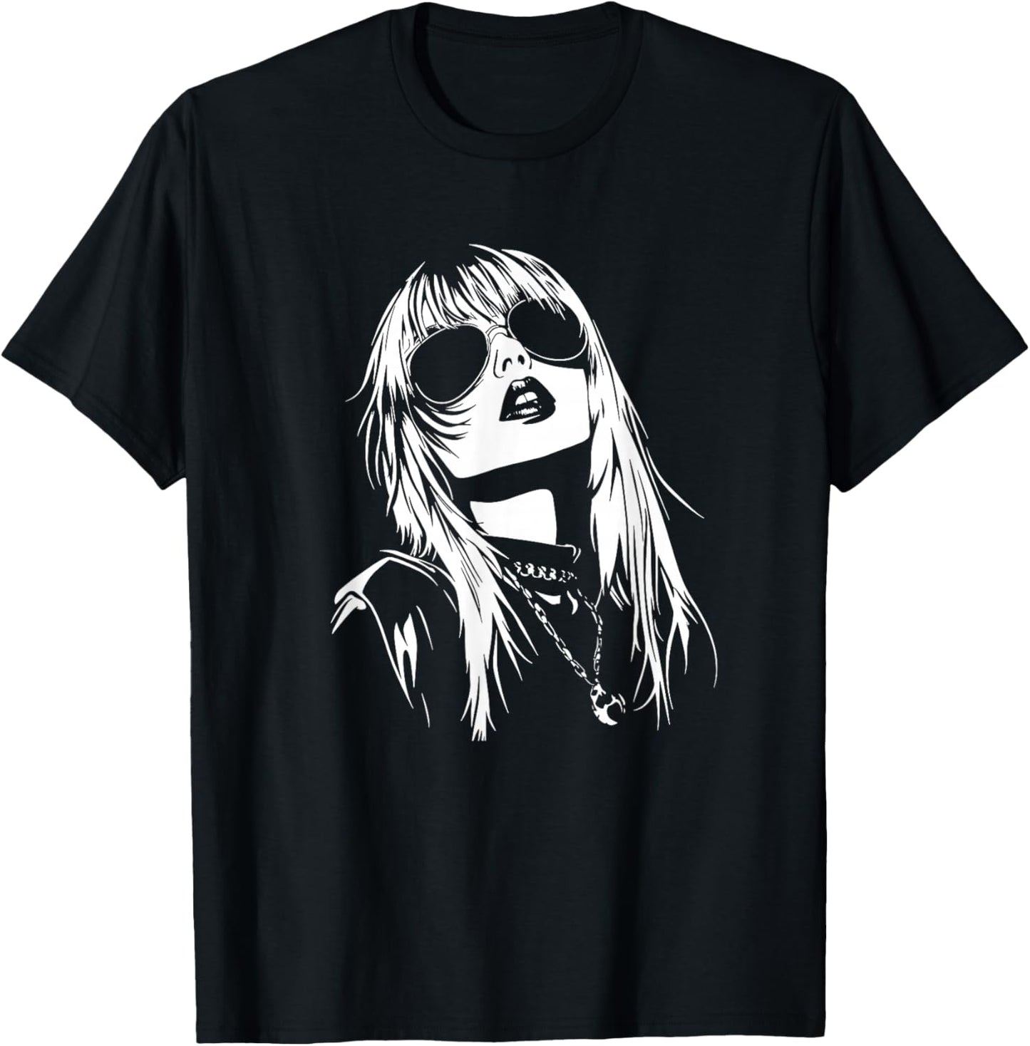 Anime Girl Aesthetic Soft Waifu Japanese Otaku T-Shirt - T-Shirt | Black