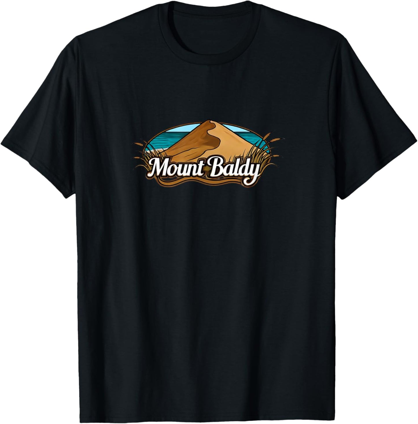 Mount Baldy Indiana Dunes Nature Lovers T-Shirt - T-Shirt | Black