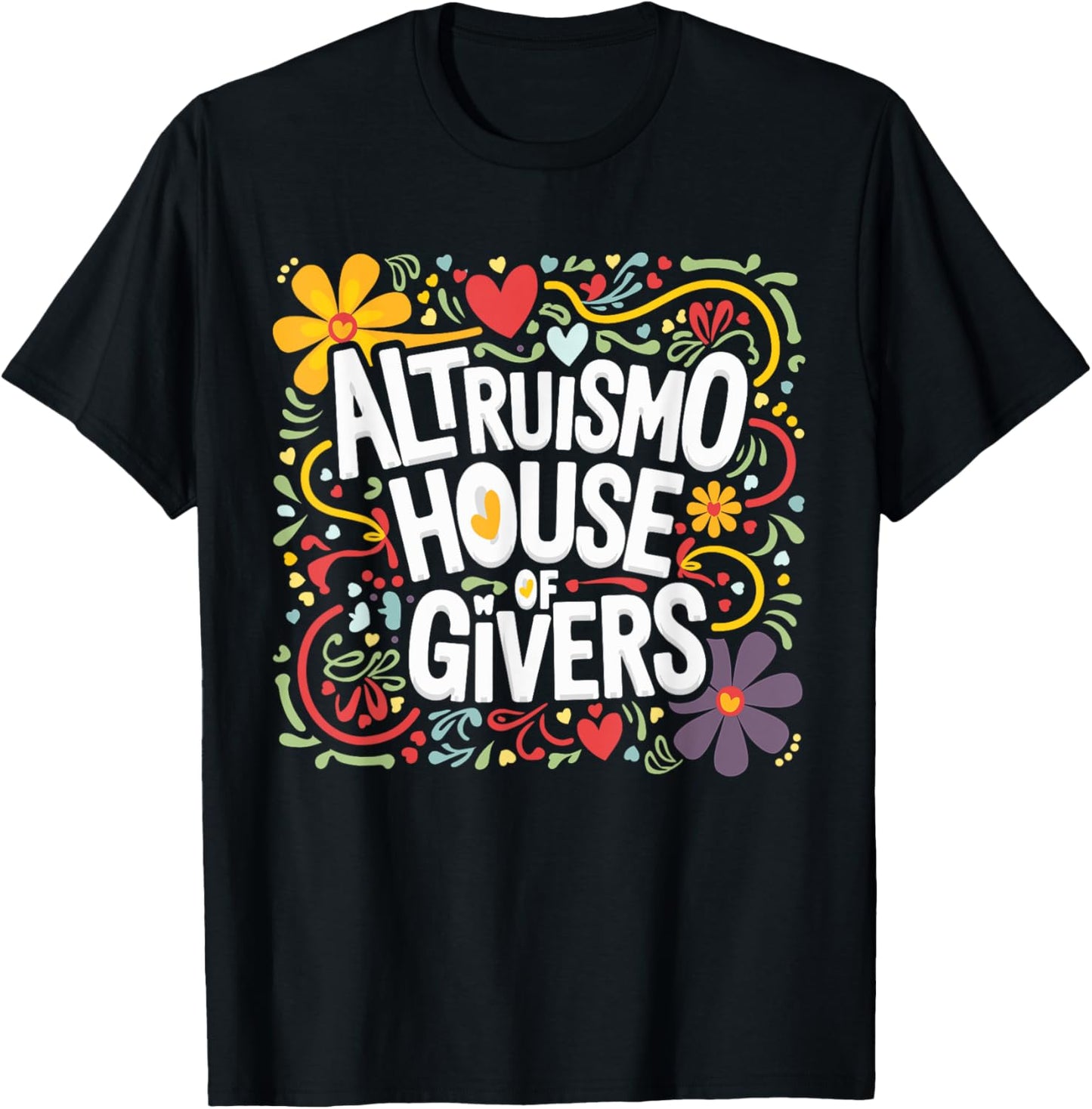 ALTRUISMO House of Givers, RCA Givers School Spirit T-Shirt - T-Shirt | Black