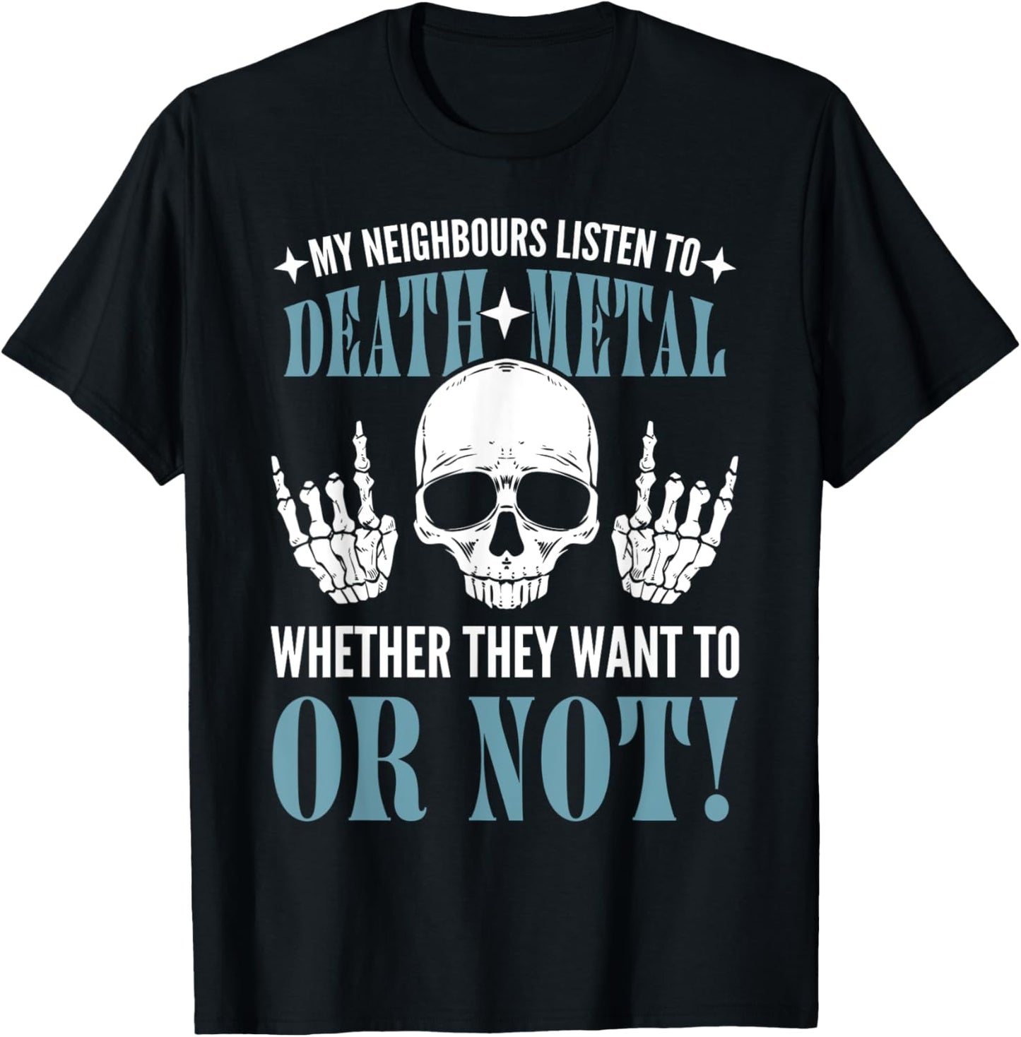 Heavy Metal Band Metal Rock Music Death Metal Merch T-Shirt - T-Shirt | Black