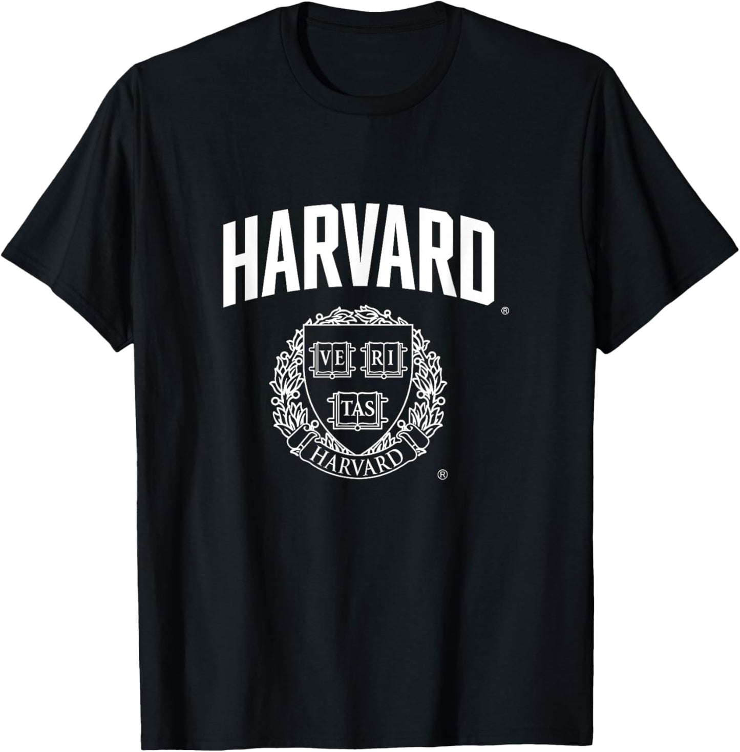 Harvard University Crimson | Official NCAA Merch | HVU002 T-Shirt - T-Shirt | Black