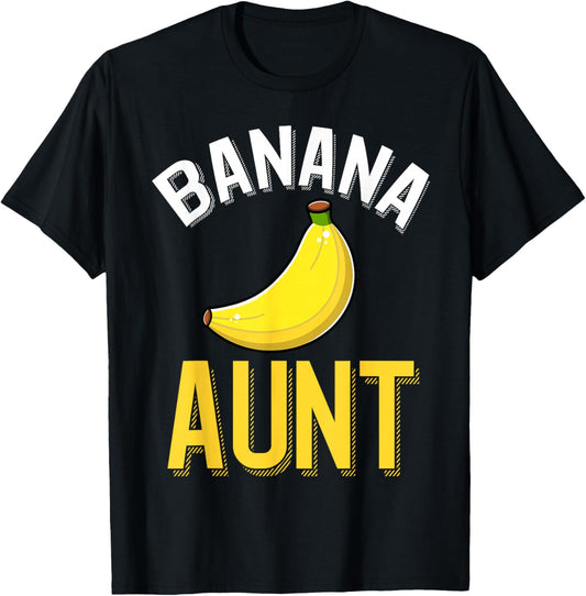 Banana Aunt T-Shirt - T-Shirt | Black